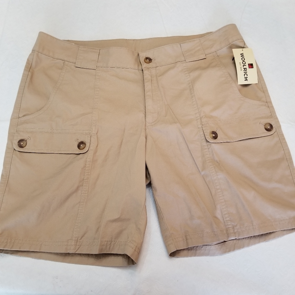 Woolrich Tall Pine Twill Short in size 16